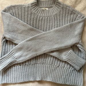 PACSUN LIGHT BLUE SWEATER